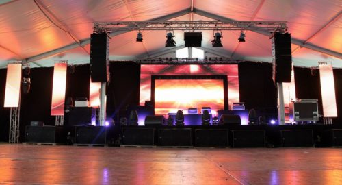 LEDCON L-6SI/ 6mm mit V:LED Via20/ 20mm Pitch kombiniert